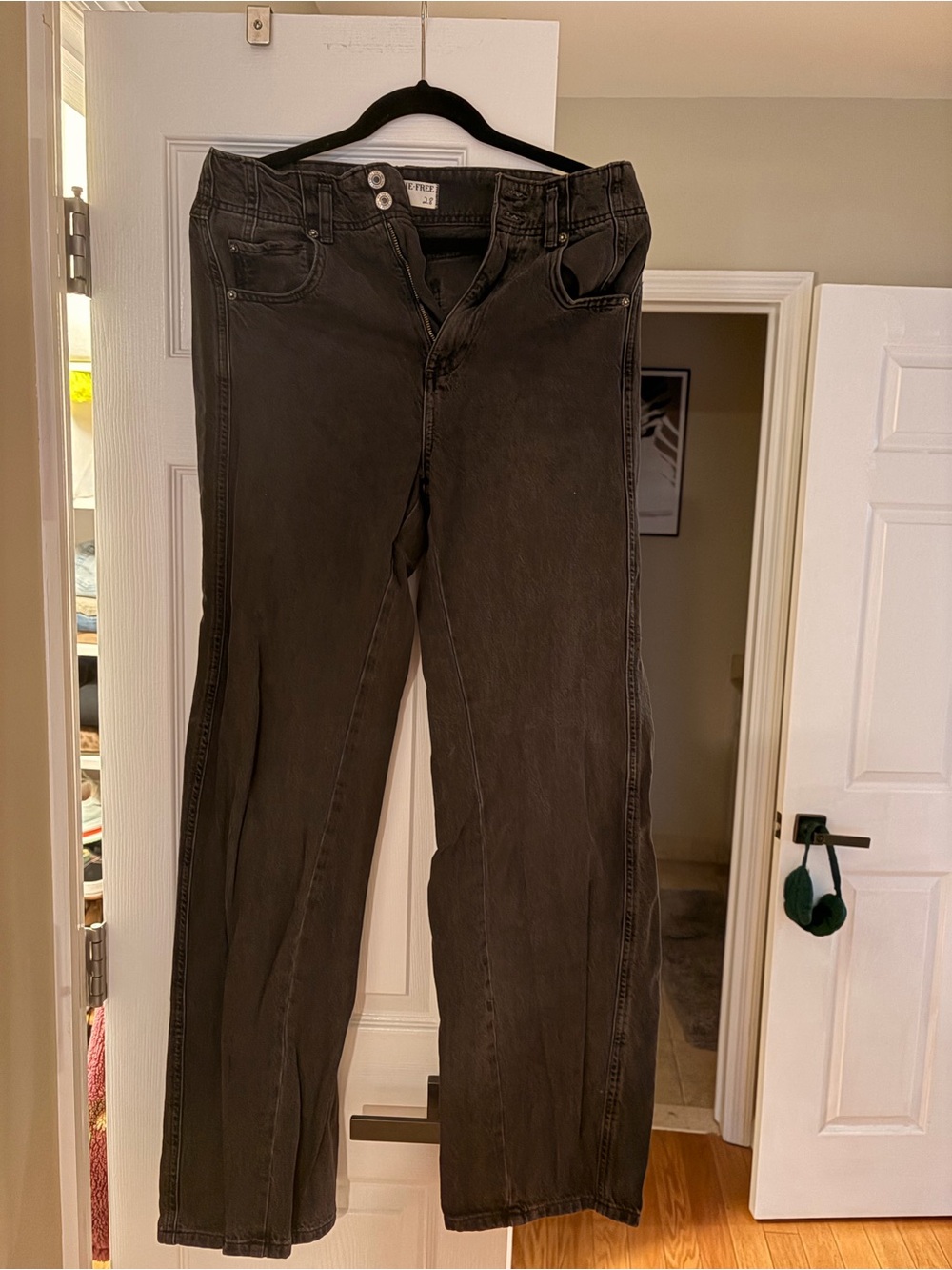 We The Free women's Relaxed Black Jeans